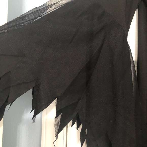 Spirit Halloween Dark Witch costume girls size‎ large 12/14 dress & choker - Picture 6 of 14